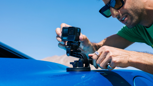 GOPRO SUCTION CUP CAMERA MOUNT WITH A QU