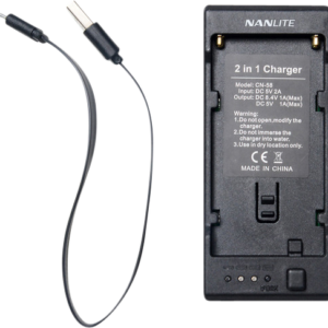 Nanlite CN-58 2-1 charger for NP style battery