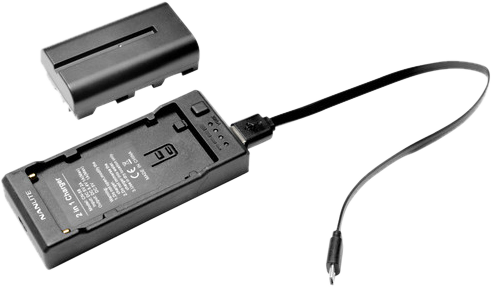 Nanlite CN-58 2-1 charger for NP style battery