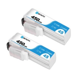 450mAh 4S 75C Lipo (2pcs)