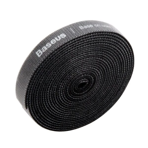 Baseus Colourful Circle Velcro Strap 3m Black
