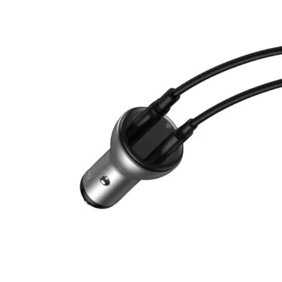 Baseus Digital Display Car Charger USB QC4.0 + USB-C PD 3.0