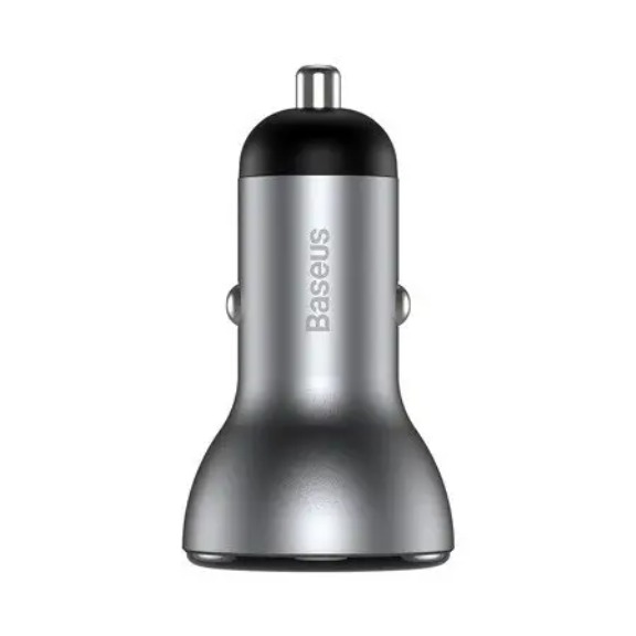 Baseus Digital Display Car Charger USB QC4.0 + USB-C PD 3.0