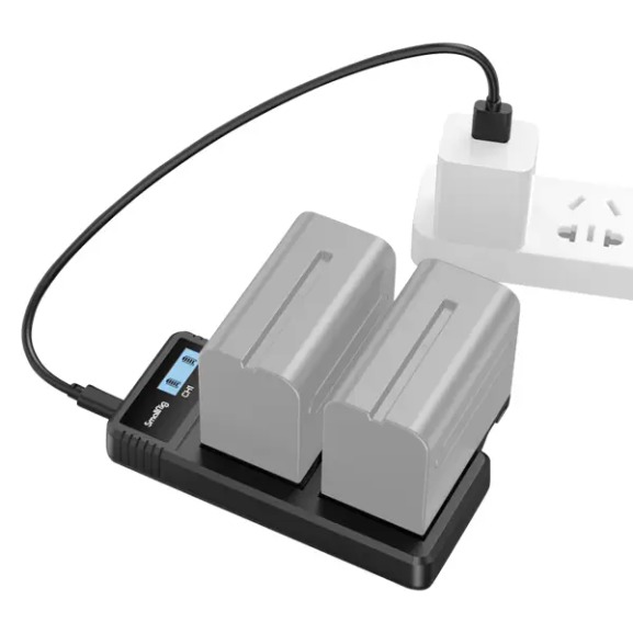 SmallRig 4086 Battery Charger For NP-F970 Batteries