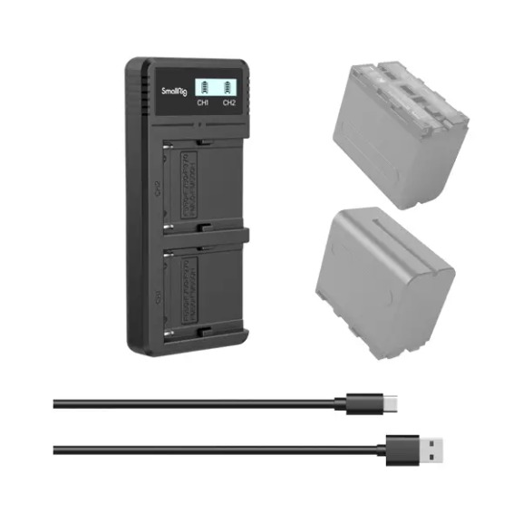 SmallRig 4086 Battery Charger For NP-F970 Batteries