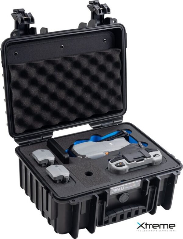 BW Outdoor Cases Type 3000 for DJI Air 3 / DJI Air 3S / Black