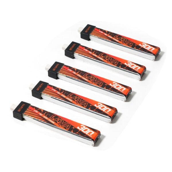 BetaFPV LAVA Series 1S Battery 1S 300mah (5 pcs)