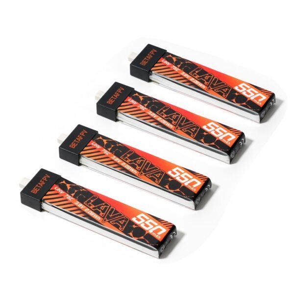 BetaFPV LAVA Series 1S Battery 1S 550mah (4 pcs)