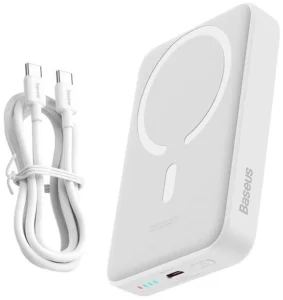 BASEUS Magnetic Mini PowerBank 10000mAh 30W White OS