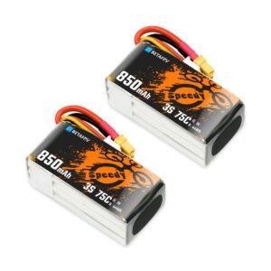 850mAh 3S 75C LiPo