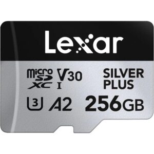 Lexar microSDXC Professional SILVER Plus UHS-I/U3/A2/4K R205/W150 (V30) 256GB