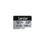 Lexar 128GB Professional SILVER Plus microSDXC UHS-I U3 4K