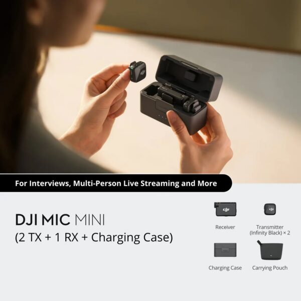DJI Mic Mini (2TX + 1RX + CASE)