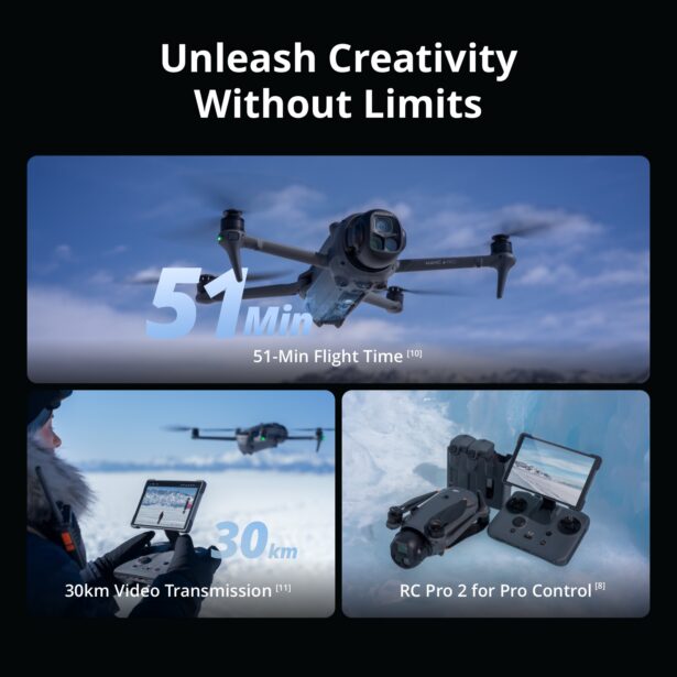 DJI Mavic 4 Pro 512GB creator combo RC Pro2