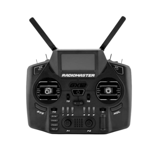 Radiomaster GX12 Dual-band Radio controller, Black