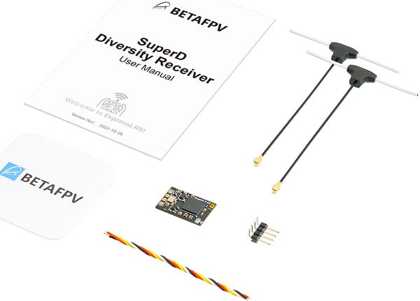 BetaFPV SuperD ELRS 2.4G Diversity Receiver (1 pcs)