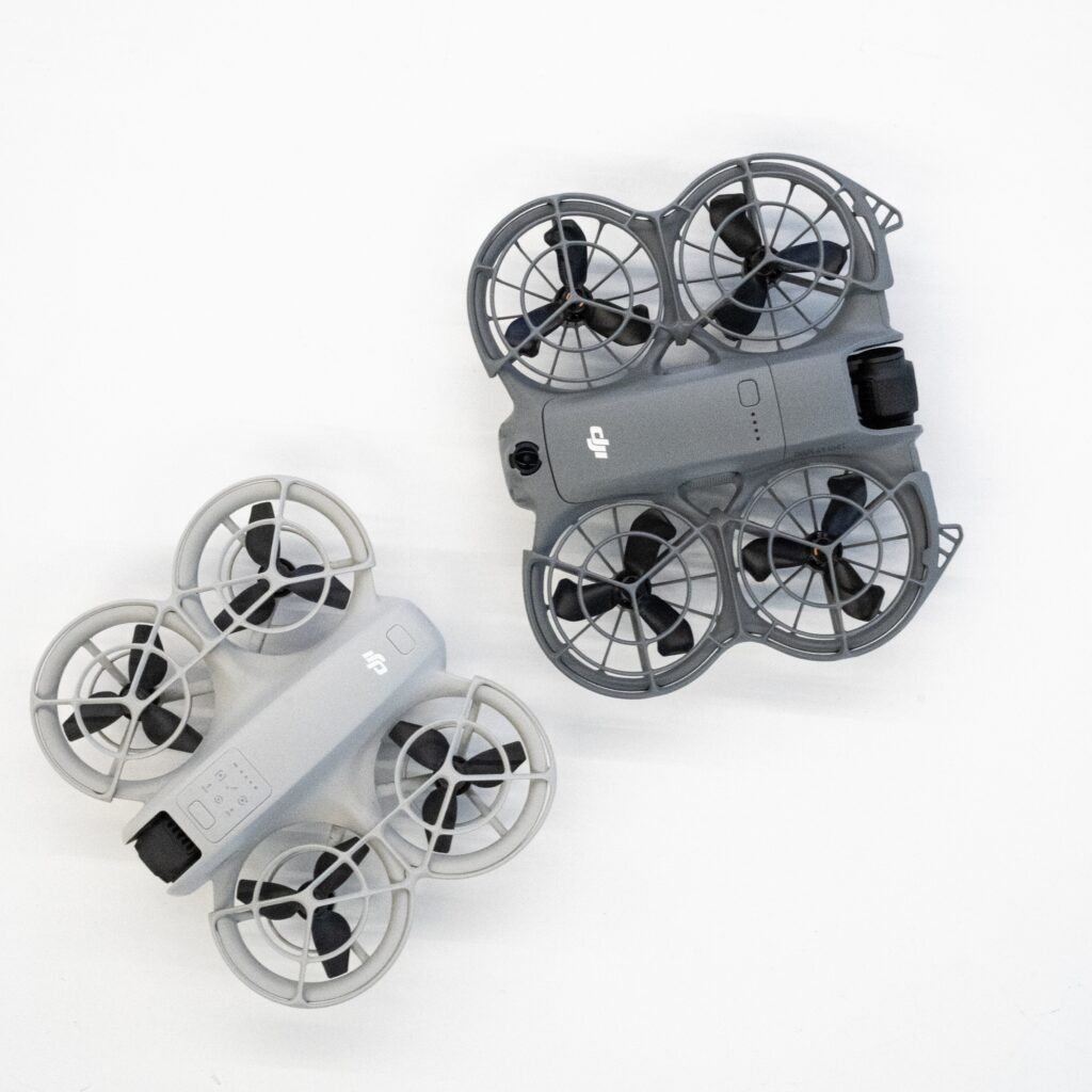 DJI Neo vs DJI Neo 2: Kuo jie skiriasi?