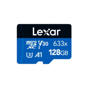 Lexar microSDXC 633x UHS-I/A1/U3/10 R95/W45MB (V30) 128GB