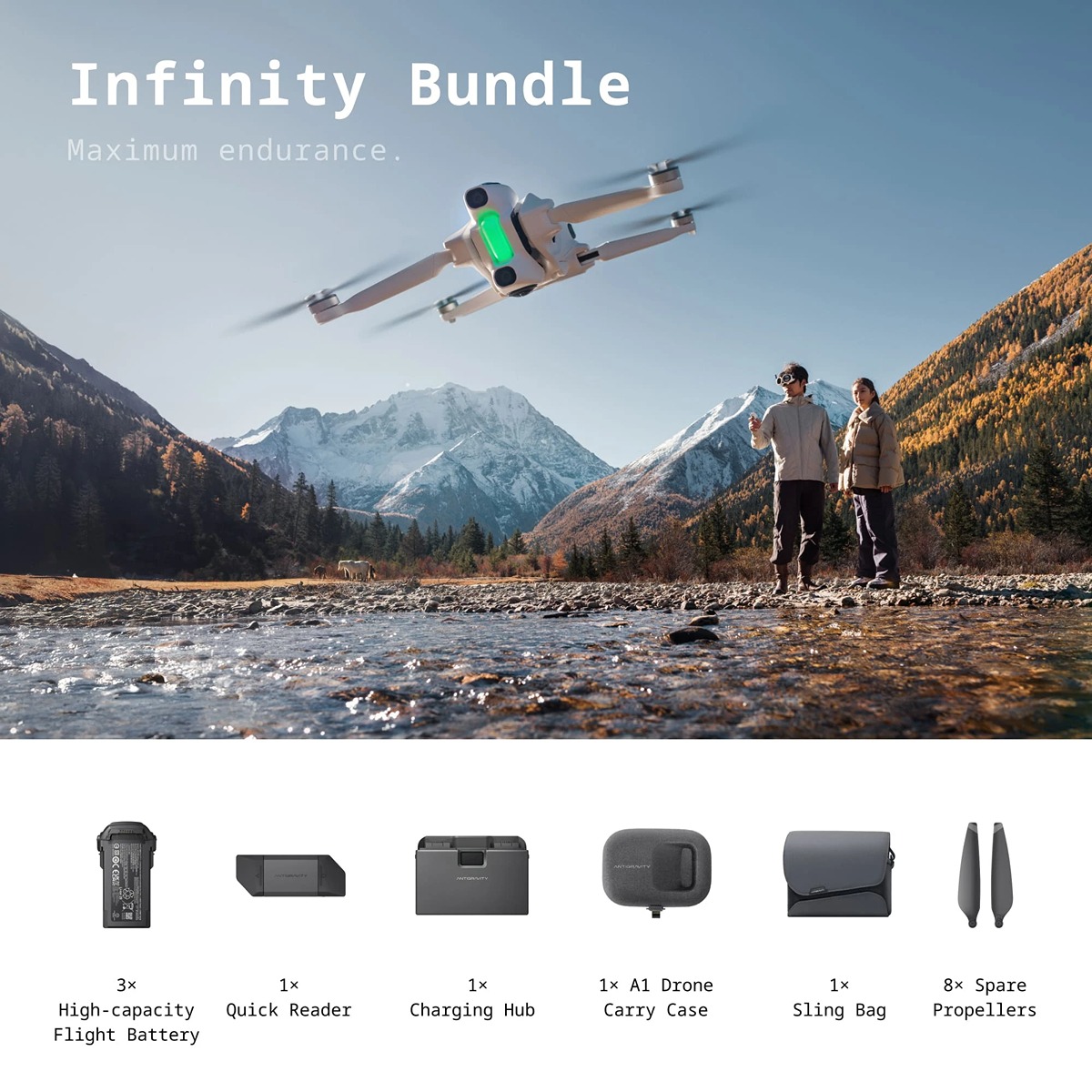 INSTA360 ANTIGRAVITY A1 INFINITY BUNDLE
