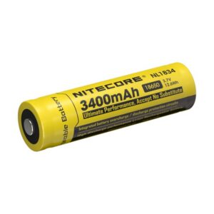 Nitecore battery 18650 3400mAh Rechargable