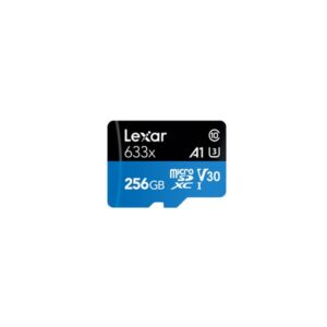 Lexar microSDXC 633x UHS-I/A1/U3/10 R100/W45MB (V30) 256GB