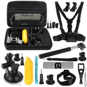 PULUZ PKT11 Accessories Combo Kits with EVA case