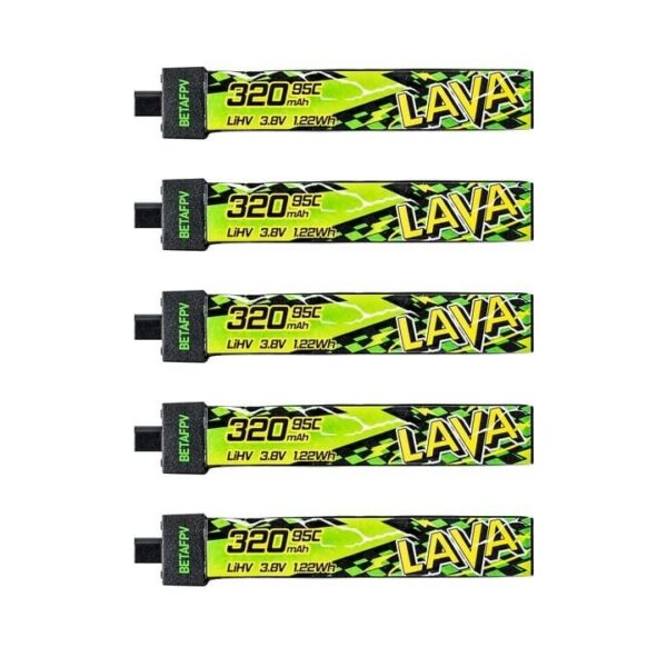 BetaFPV LAVA Series 1S Battery II 320mAh 95C (5 pcs)
