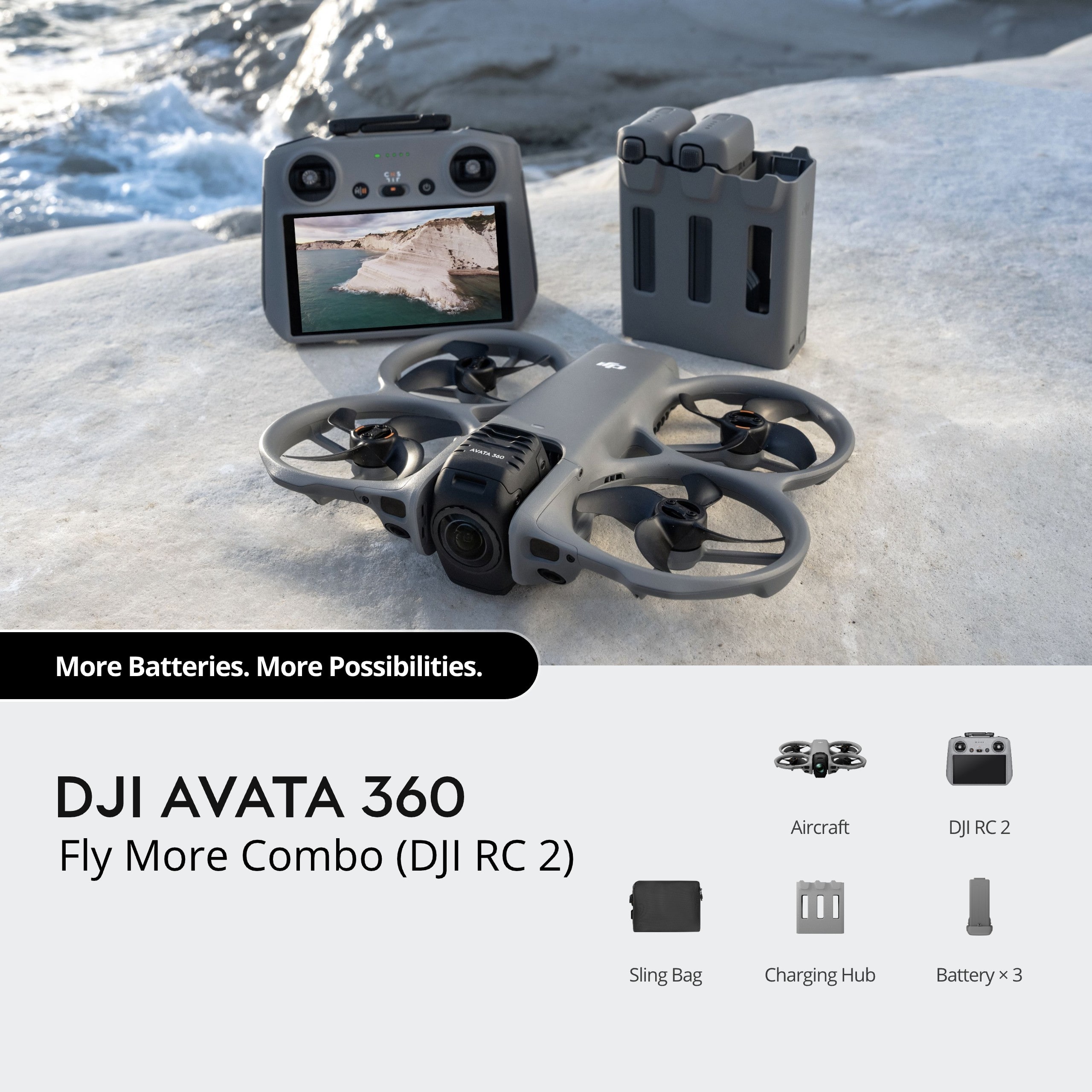 DJI Avata 360 Fly More Combo (DJI RC 2)