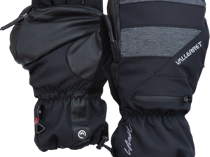 Vallerret Skadi pirštinė su užtrauktuku LRS: Black XL