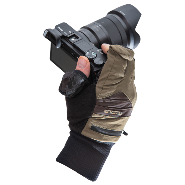 Vallerret Markhof Pro V3 fotografijos pirštinės (alyvuogių žalia) L