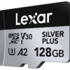 "Lexar microSDXC Silver Plus 1066x UHS-I/U3/A2/4K R205/W150 (V30)" 128 GB