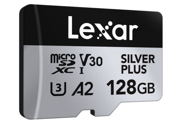 "Lexar microSDXC Silver Plus 1066x UHS-I/U3/A2/4K R205/W150 (V30)" 128 GB