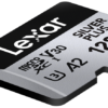 "Lexar microSDXC Silver Plus 1066x UHS-I/U3/A2/4K R205/W150 (V30)" 128 GB