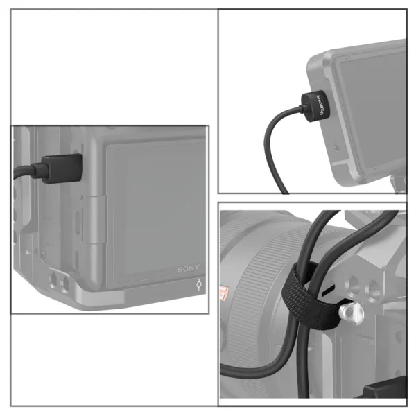 SmallRig 3042 HDMI kabelis 4K 35 cm (D-A)