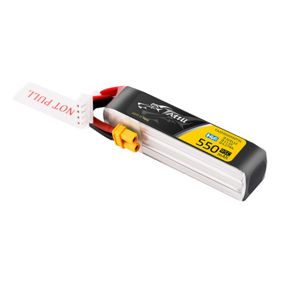 "Tattu" 3s 550mAh 95C 11.4V HV Lipo akumuliatorius su XT30 kištuku