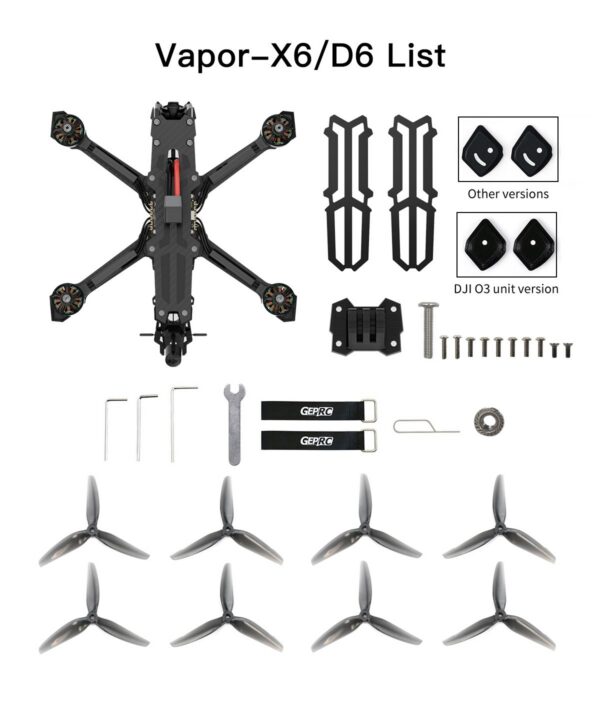 GEPRC Vapor-D6 analoginis ELRS 2.4G