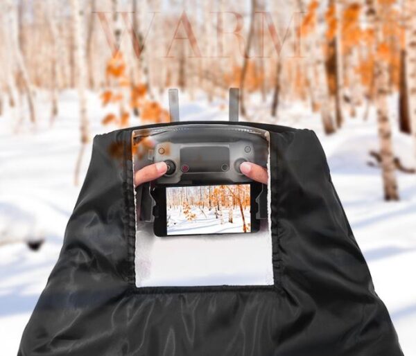 Rankų šildytuvo dangtelis, skirtas nuotolinio valdymo pultui