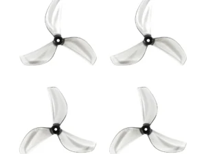 "GemFan" 45 mm 3 menčių sraigtai su 1,5 mm velenu (4 vnt.), pilkos spalvos