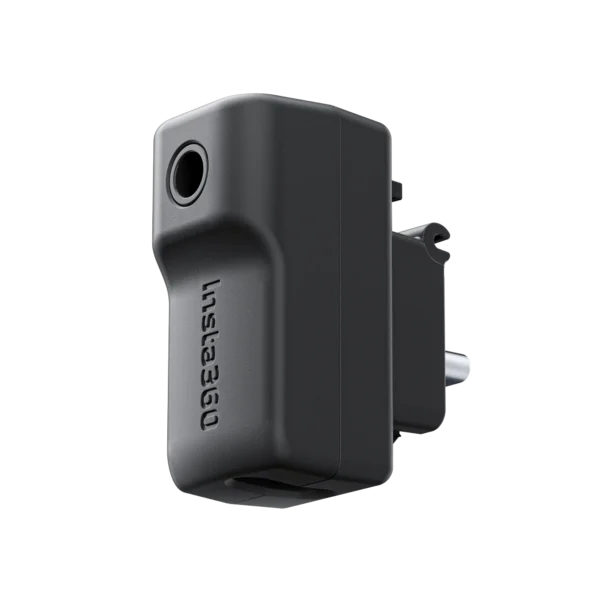 "Insta360 X4" mikrofono adapteris