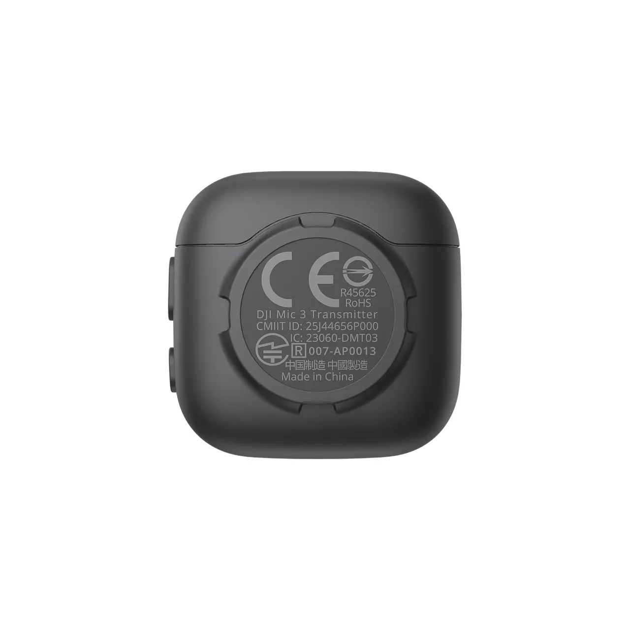 DJI Mic 3 Transmitter (Black) - Dronai.lt