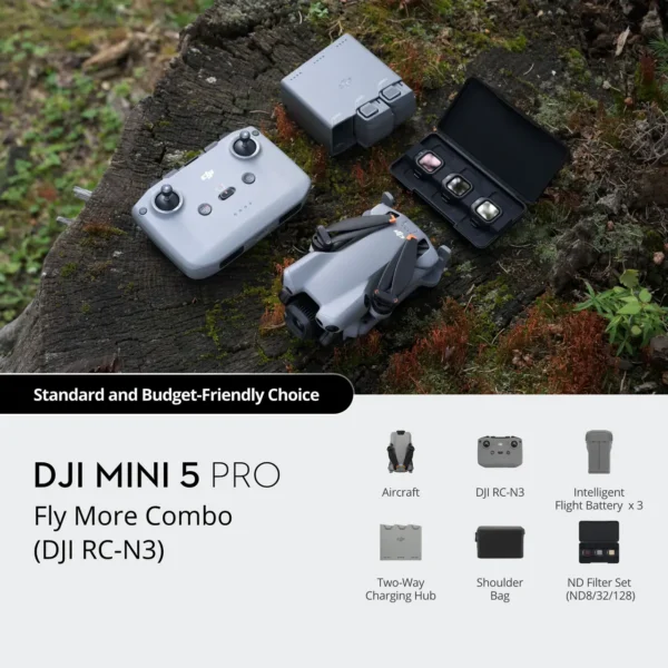 DJI Mini 5 Pro Fly More Combo (RC-N3)