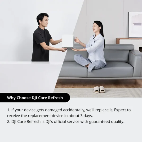 DJI Care Refresh 1 metų planas (DJI Flip) ES