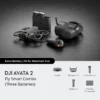 DJI Avata 2 Fly Smart Combo (trys baterijos)