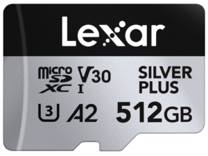 "Lexar microSDXC Silver Plus" 512 GB