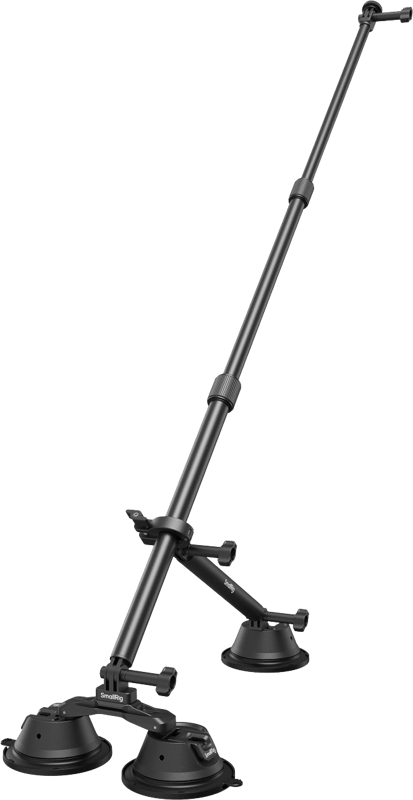 "SmallRig 4380" fotoaparato siurbtuko automobilinio laikiklio rinkinys, skirtas panoraminiam fotografavimui