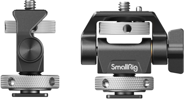 "SmallRig 2905" pasukamas ir pakreipiamas reguliuojamas monitoriaus laikiklis "Cold Shoe-Mount