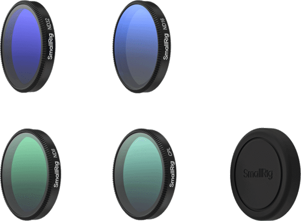 SmallRig 5895 ND filtrų rinkinys, skirtas DJI Osmo Action 6