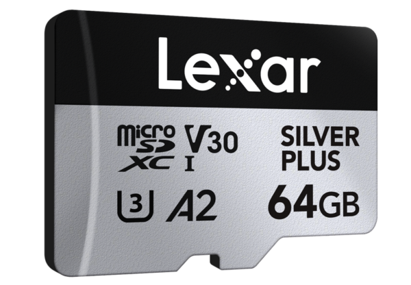 "Lexar microSDXC Silver Silver Plus 1066x UHS-I/U3/A2/4K R205/W150 (V30) 64GB