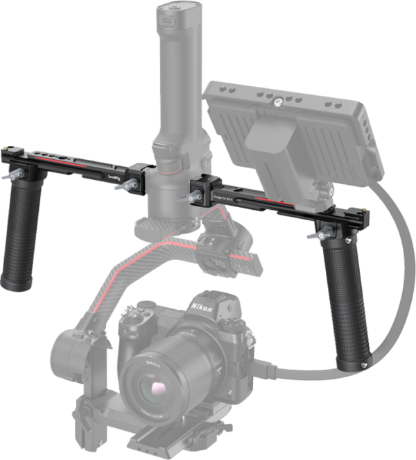 "SmallRig 3027" dviguba rankena, skirta "Ronin RS2/RSC2