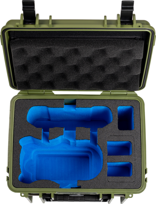 BW 2000 tipo lauko dėklai, skirti DJI Mini 5 Pro (bronziniai, žali)